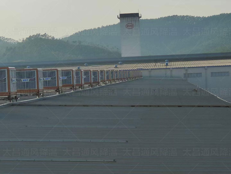 求解大型廠房通風降溫需要什么設備來解決？